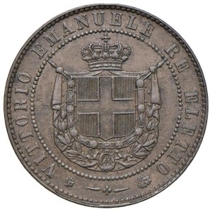 Savojsko – Vittorio Emanuele II., zvolený kráľ (1859–1861) 5 centov...