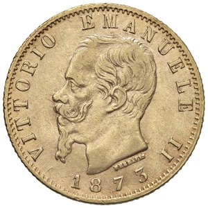 Savoy - Vittorio Emanuele II (1861-1878) 20 Lire 1873 Mila...