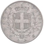 Savoy - Victor Emmanuel II (1861–1878) 5 Lire 1865 T - N...