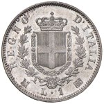 Savoy - Vittorio Emanuele II (1861-1878) Lira 1867 M stemm...