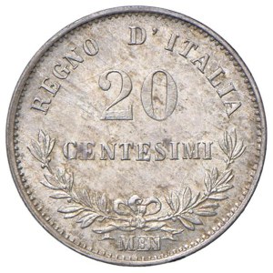 Savoy - Victor Emmanuel II (1861–1878) 20 Centesimi 1863...