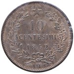 Savoy - Vittorio Emanuele II (1861-1878) 10 Centesimi 1862...