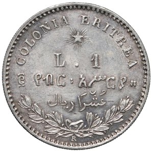 Savoy - Umberto I Eritrea (1890-1896) Lira 1891 - Nomisma ...