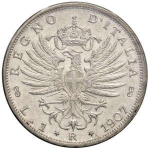 Savoyen – Viktor Emanuel III. (1900–1946) Lira 1907 – Namen...