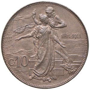 Savoy - Vittorio Emanuele III (1900-1946) 10 Centesimi 191...