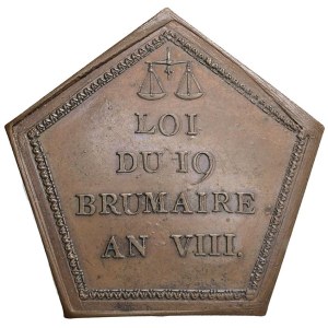 Medals - FRANCIA Napoleone primo Console (1799-1804) Medagl...