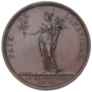Medals - FRANCE Napoleon the Consul (1799–1804) Medal An....
