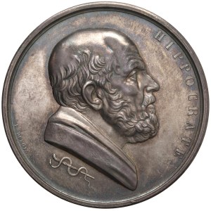 Medals - FRANCE Hippocrates Medal, 1877-1878 Faculty...