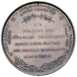 Medals - PRUSSIA 5-Franc Medal, 1815, Occupation of ...