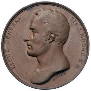 Medals - UNITED KINGDOM John Moore (1761–1809) 1809 Medal...