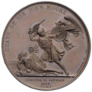 Medals - UNITED KINGDOM John Moore (1761–1809) 1809 Medal...