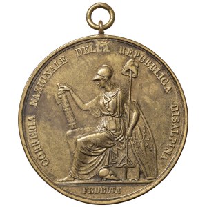 Medaillen – MAILAND Cisalpinische Republik (1797–1802) Medaille-D...