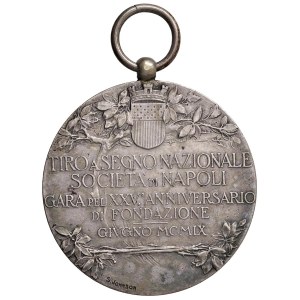 Medaillen – NEAPEL Medaille 1909 Nationaler Schießwettbewerb der …