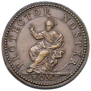 Medaile – Klement IX. (1667–1669) Roční medaile, rok I, líc...