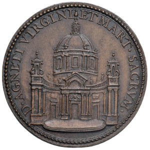 Médailles - Innocent X (1644-1655) Médaille, année XI, Riconio an...