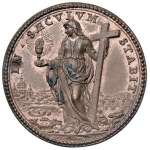 Médailles - Innocent XI (1676-1689) Médaille, année IV, Déclaration...