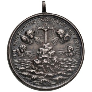 Medaillen – Innozenz XI. (1676–1689) Medaille, Jahr XI (1687) Li...