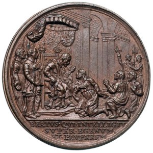 Médailles - Benoît XIII (1724-1730) Médaille exceptionnelle...