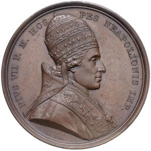 Medals - Pius VII (1800–1823) 1805 Medal: Visit to the bridge...