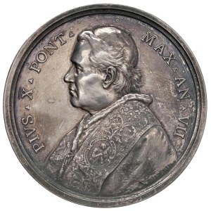 Medals - Pius X (1903–1914) Annual Medal, Year VII, restored...