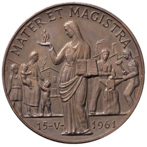 Medaile – Jan XXIII. (1958–1963) Medaile z roku 1961, IV. rok pontifikátu...