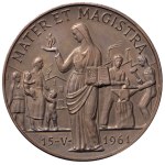 Medals - John XXIII (1958–1963) 1961 Medal, Year IV, Al...