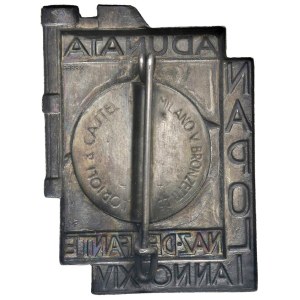 Médailles - Les vingt ans du fascisme (1922-1943) Médaille-broche (19...