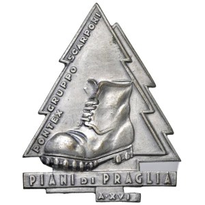 Medals - Fascist Era (1922–1943) Genoa - Crane Brooch...