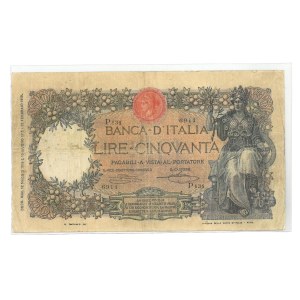Banknoty – Wittorio Emanuele III (1900–1946) Banknot...