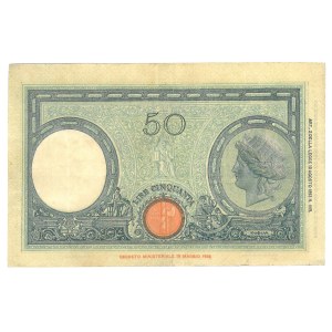 Bankovky – Vittorio Emanuele III. (1900–1946) Bankovka...