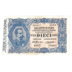 Bankovky – Vittorio Emanuele III. (1900–1946) Bankovky...