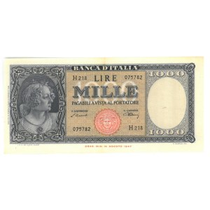 Banknotes - ITALIA Repubblica monetazione in lire (1946-2001) ...