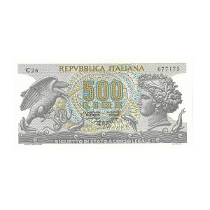 Banknotes - ITALIA Repubbblica monetazione in lire (1946-2001)...