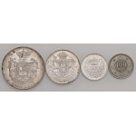 Lots - *PORTOGALLO Lotto di 4 monete d'argento: Carlo I 1...