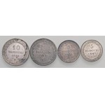 Lots – Pius IX. (1846–1878) 4-Münzen-Los: 2 Münzen zu …