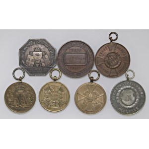 Lots - FOREIGN MEDALS Lot of 7 German medals, fra...