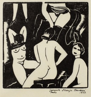 Janusz Maria Brzeski (1907-1957), La bourdele, 1929 r.