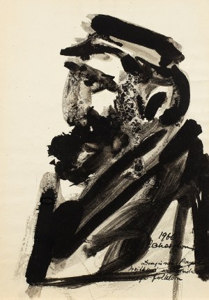 Józef Charyton (1912-1975), Portret Żyda, 1966 r.