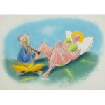 Andrzej Dudziński (ur. 1945 Sopot), Scena z zaklinaczem