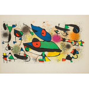 Joan Miro (1893 Barcelona - 1983 Palma de Mallorca), Kompozycja