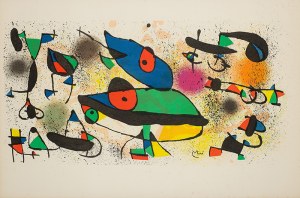 Joan Miro (1893 Barcelona - 1983 Palma de Mallorca), Kompozycja