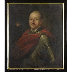 Artist UNKNOWN, PORTRAIT OF AN UNKNOWN MR. WALEWSKI IN ARMOR