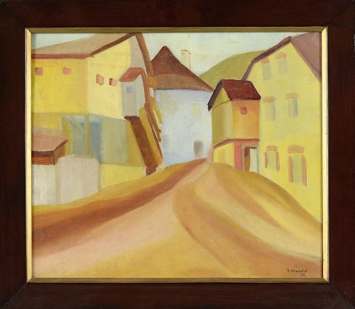 Roman ROZENTAL (1897-1943), WIDOK MIEJSKI