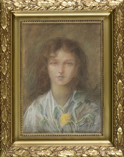 Teodor AXENTOWICZ (1859-1938), PORTRET KOBIETY