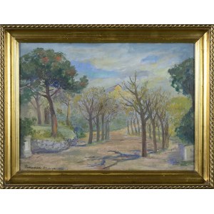 Zdzisław PRZEBINDOWSKI (1902-1986), PAESAGGIO DI FIRENZE
