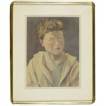 Julian FAŁAT (1853-1929), PORTRET CHŁOPCA