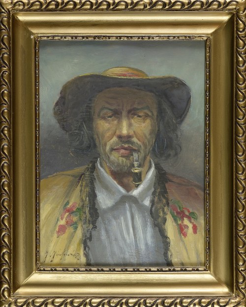 Józefa Maria JÓZEFOWICZ (1900-?), GÓRAL Z FAJKĄ