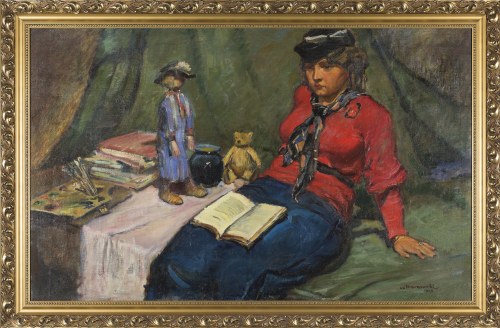 Stefan BRZOZOWSKI (1911-1978), PORTRET DZIEWCZYNY