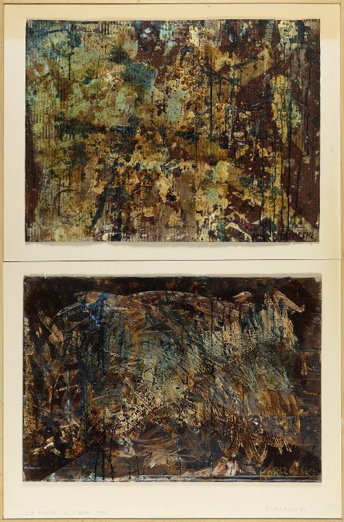 Bogdan KORCZOWSKI (1954), LA CHUTE DE L'ANGE, DYPTYK