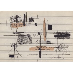 Arika MADEYSKA (1928-2004), COMPOSIZIONE SU CINQUE LINEE